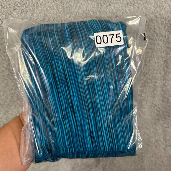 CHAMPION Duo Dry Workout Leggings XL BLUE SPACEDYE Athletic Stretch Leggings - Picture 11 of 11